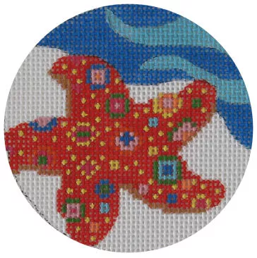 Patty Paints – Starfish Round (Lee)