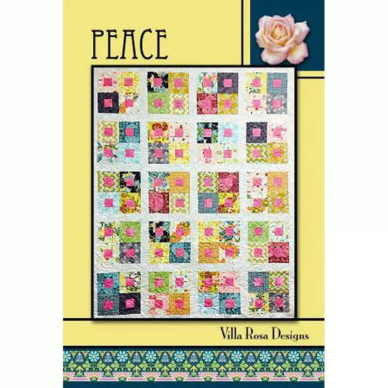 Peace Quilt Pattern – Villa Rosa Designs