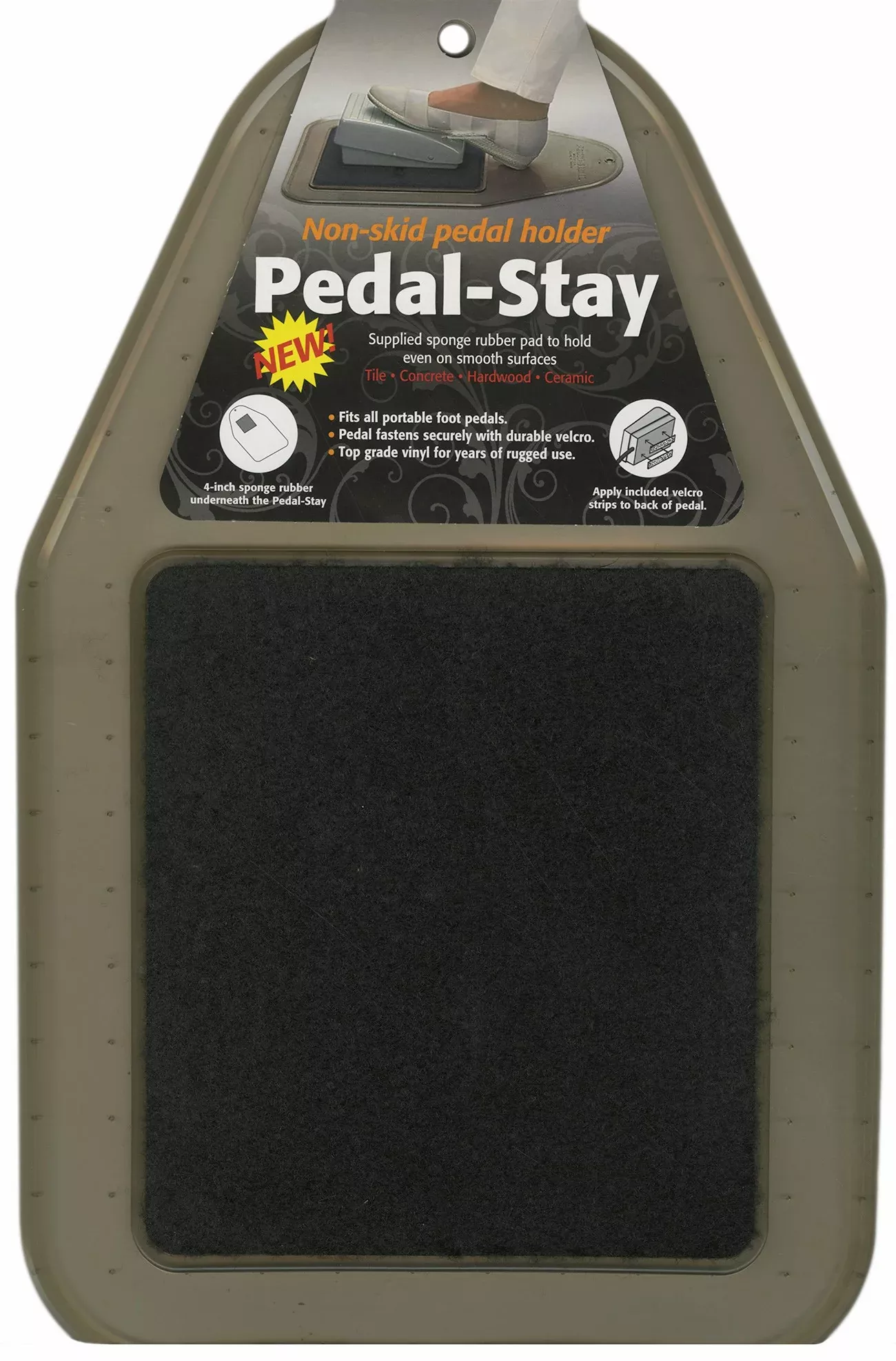 Pedal Sta II Non-Skid Holder