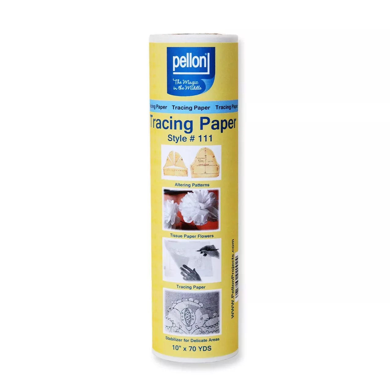 Pellon Tissue Tracing Paper 10in x 70yds White