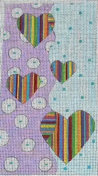 Penny MacLeod – Hearts Eyeglass Case