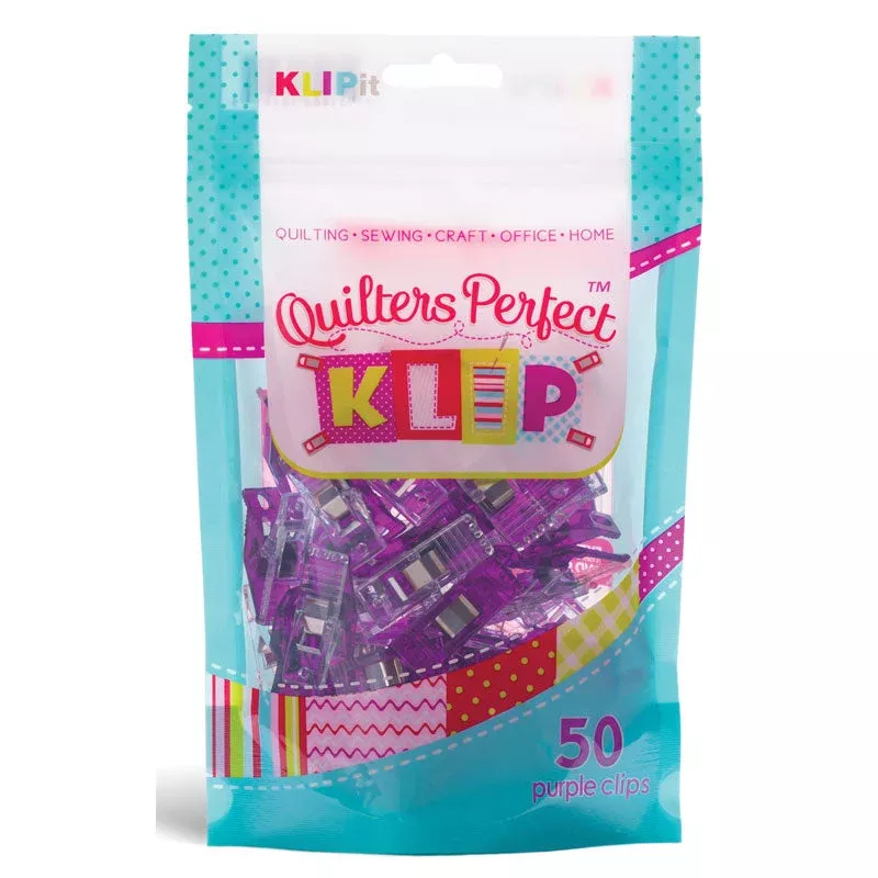 Perfect Klip – PURPLE 50 ct Klipit