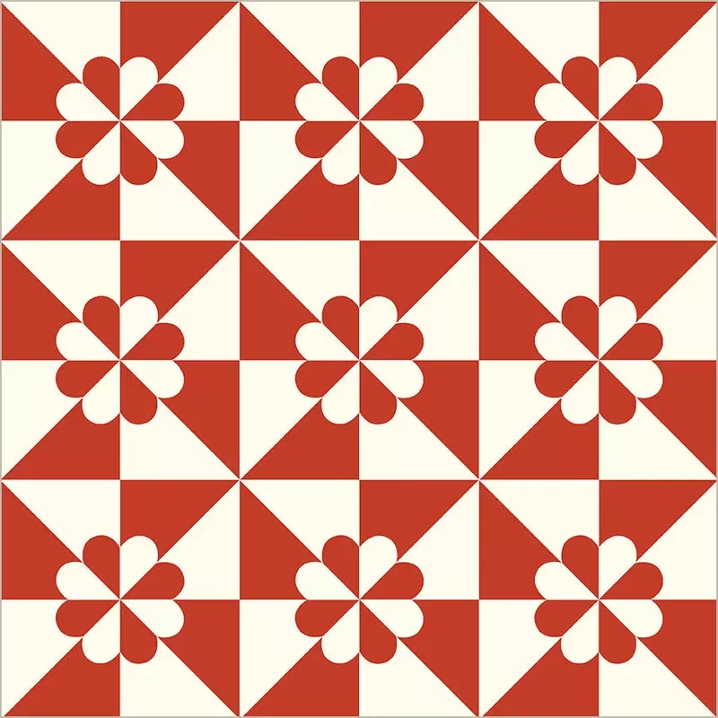Perfect Points II Whistler Studios 54881-1 Red Hearts and Gizzards High Density Cotton