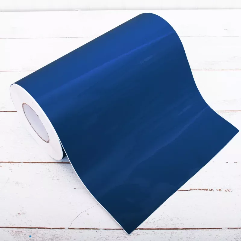 Permanent Vinyl Adhesive Sapphire – 12″ Wide One Yard Roll