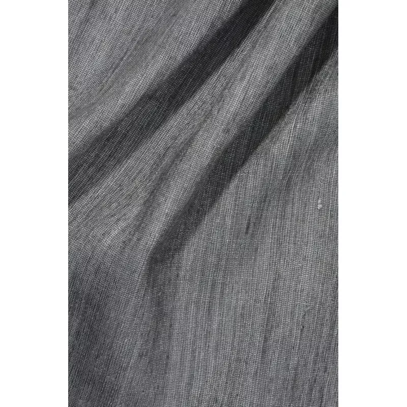 Pewter Katan Matka Silk Fabric
