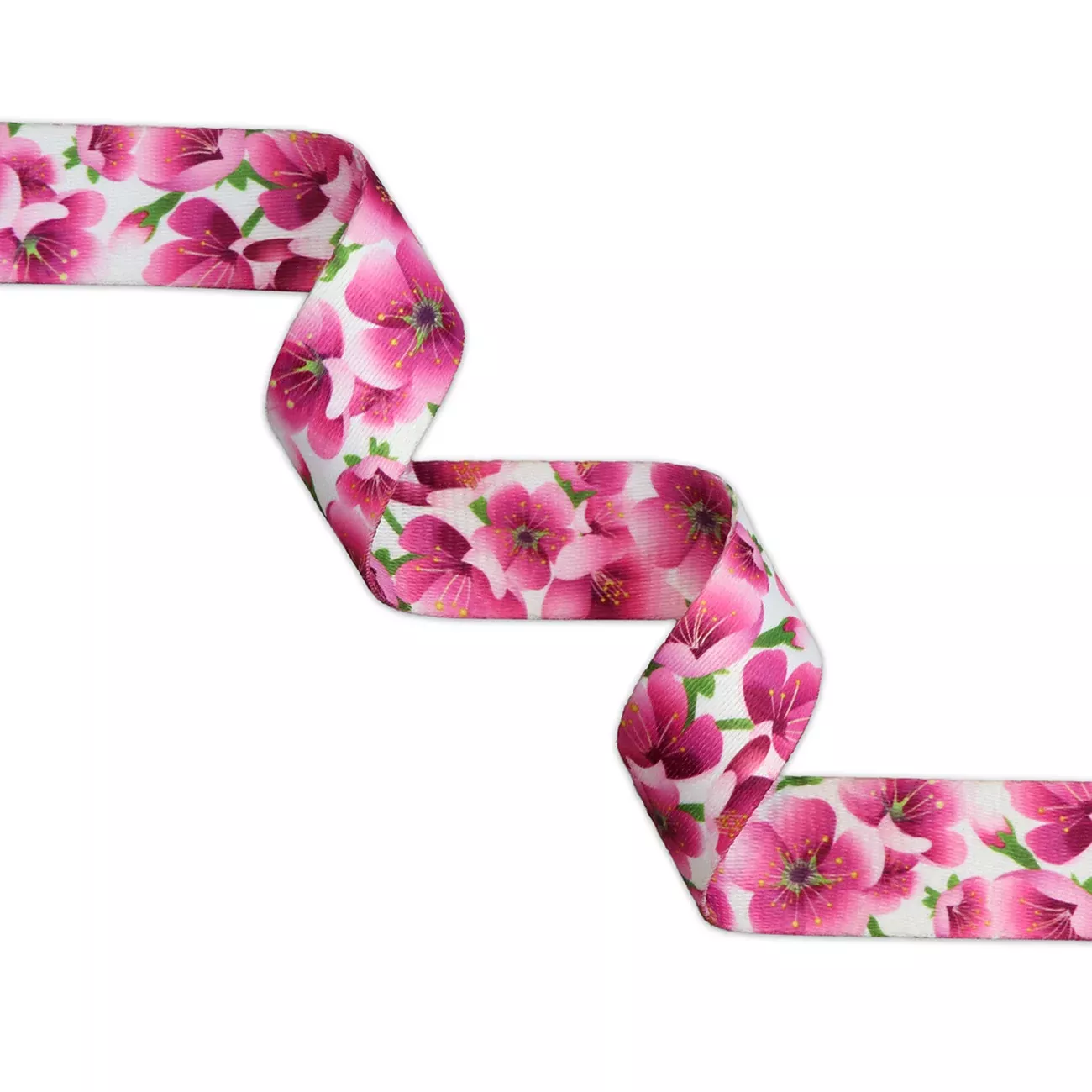 Pink Petals Webbing 1-1 /2in x 3 yd