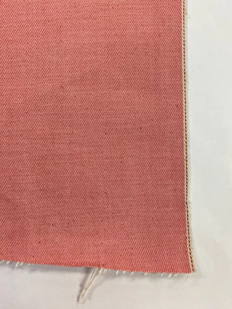 Pink Selvedge Denim