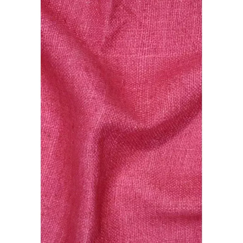 Pink Silk Linen (Matka) Fabric