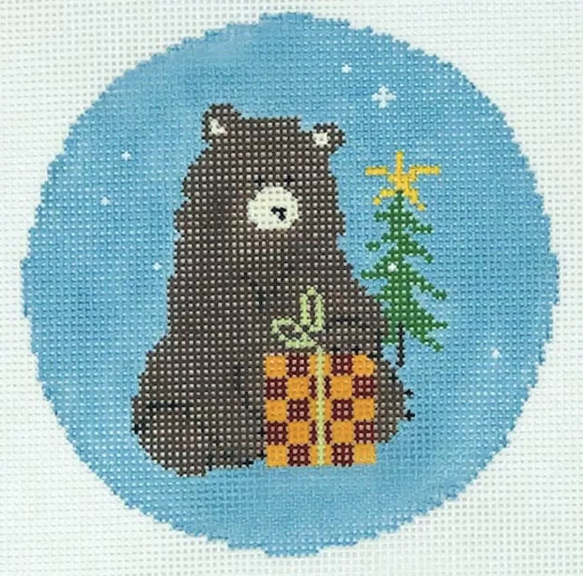 Pippin Studio – Bear with Checkered Package