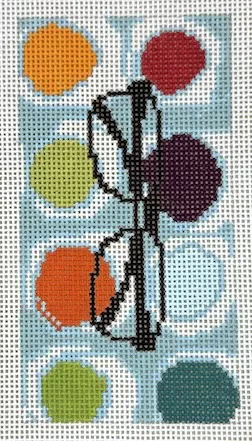 Pippin Studio – Colored Dots Eyeglass Case