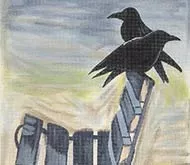 Pippin Studio – Crows on the Beach