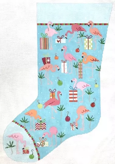 Pippin Studio – Flamingo Stocking