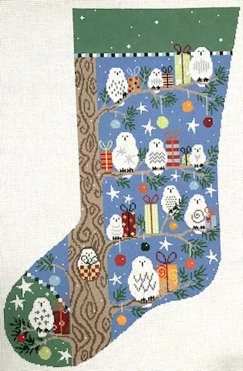 Pippin Studio – Owl Stocking