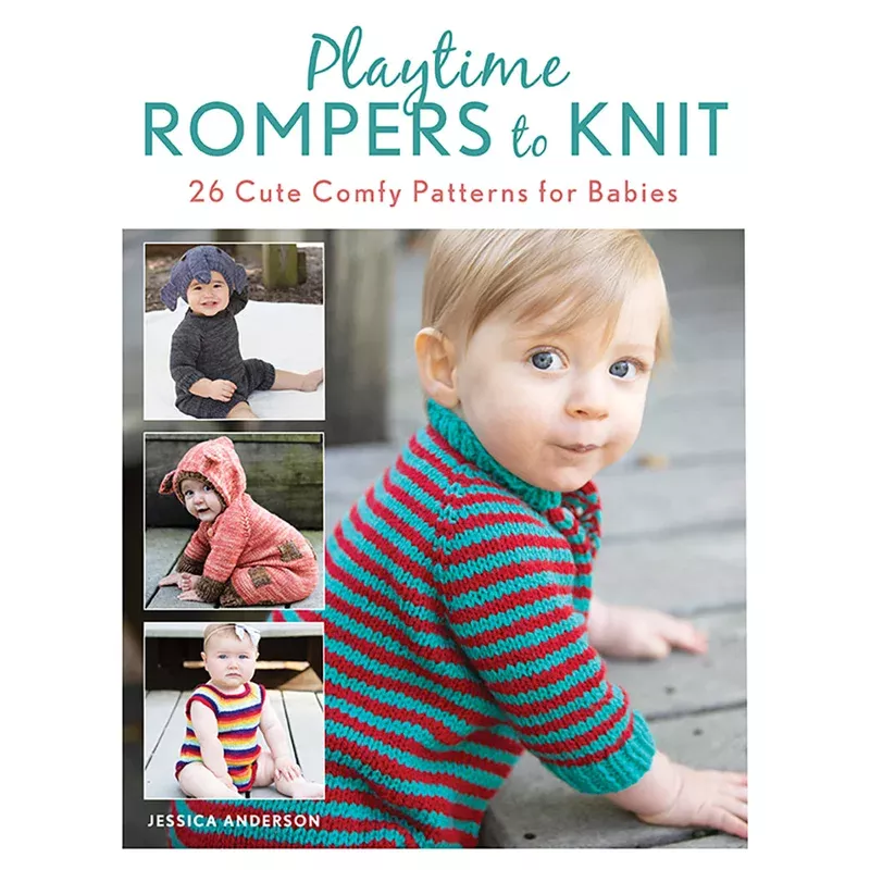 Playtime Rompers to Knit by Jessica Anderson