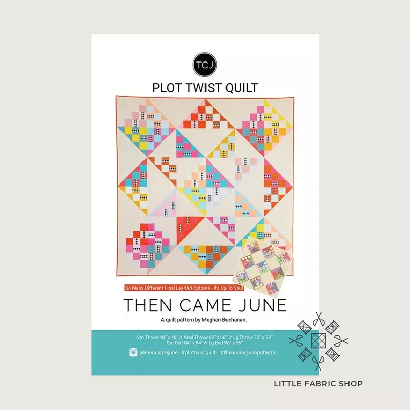 Plot Twist Quilt | Quilt Pattern | Then Came June