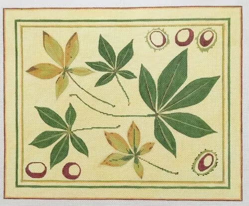 The Plum Stitchery – Buckeye Leaves