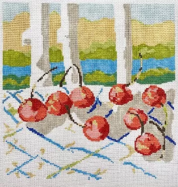 The Plum Stitchery – Cherries(In Stock)