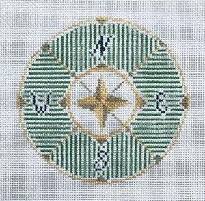 The Plum Stitchery – Compass in Green