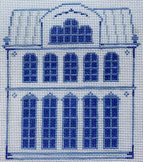 Plum Stitchery Delft House #3
