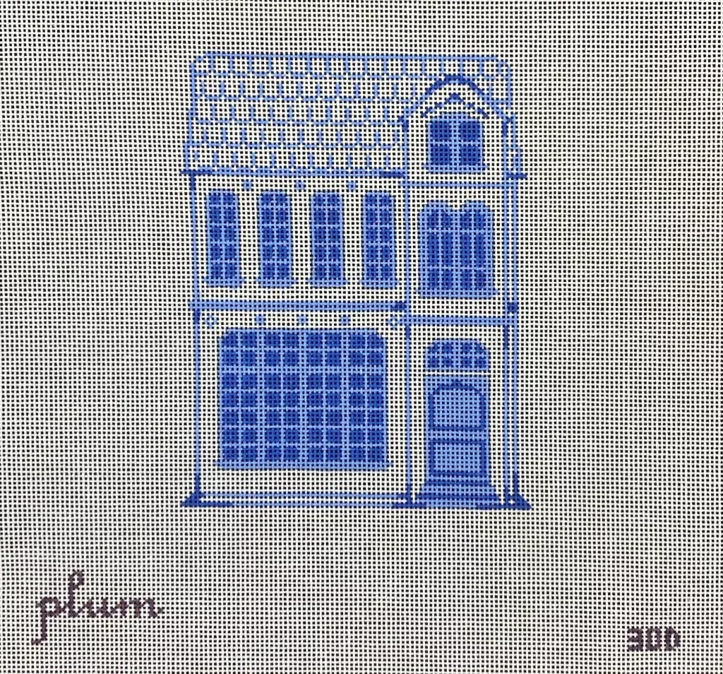 The Plum Stitchery – Delft House #4