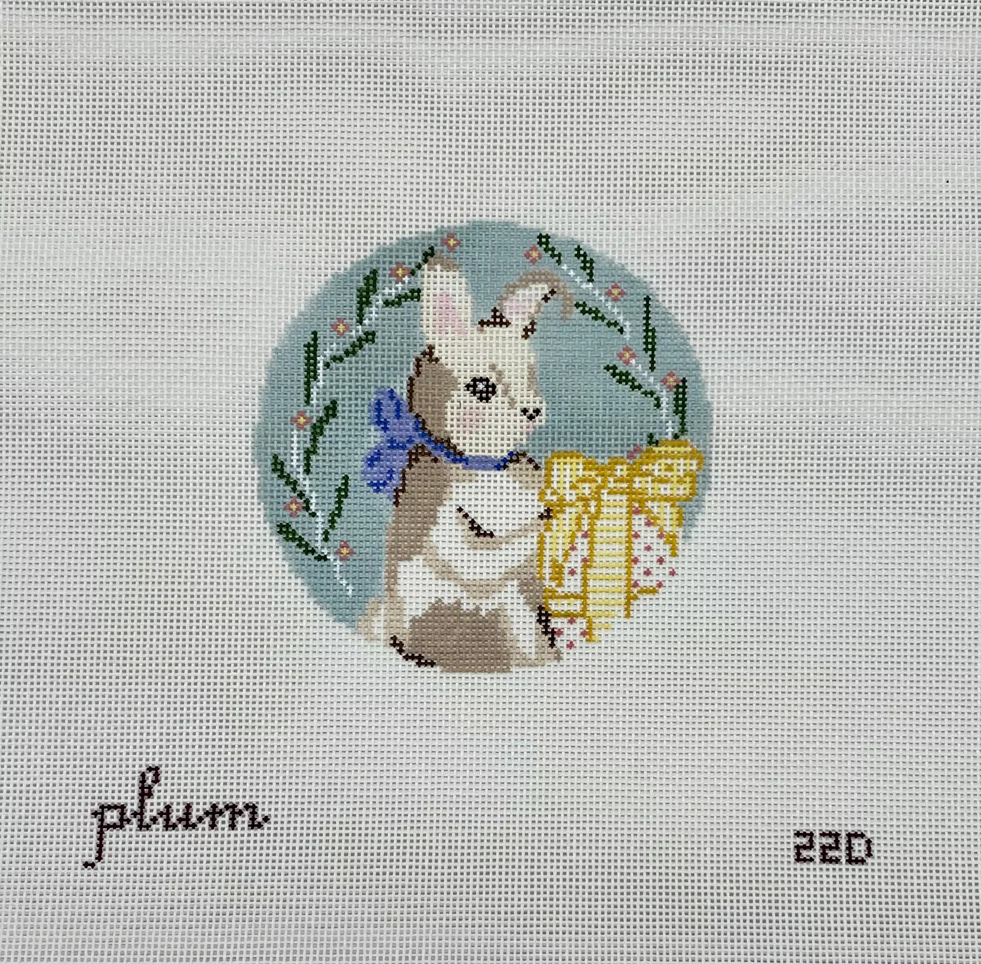 Plum Stitchery Easter Bunny Round*