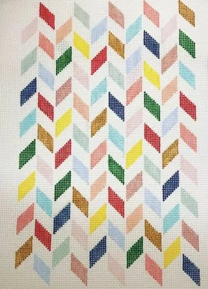 The Plum Stitchery – Geometric Series – Falling Leaves