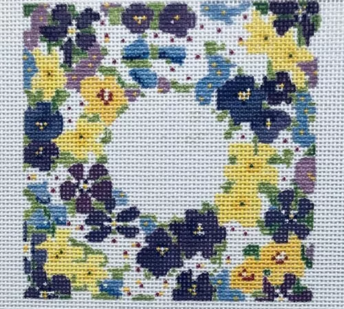 The Plum Stitchery – Petite Fleur Square