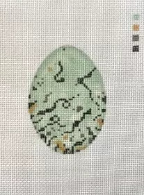 The Plum Stitchery – Red Winged Blackbird Egg