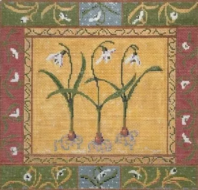 The Plum Stitchery – Snowdrops