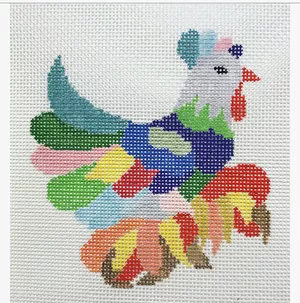 The Plum Stitchery – Three French Hens