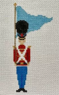 The Plum Stitchery – Victorian Christmas – Soldier & Flag