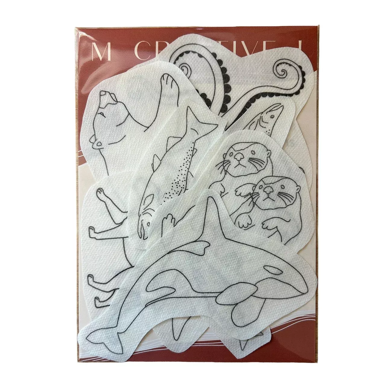 PNW Animals Stick & Stitch