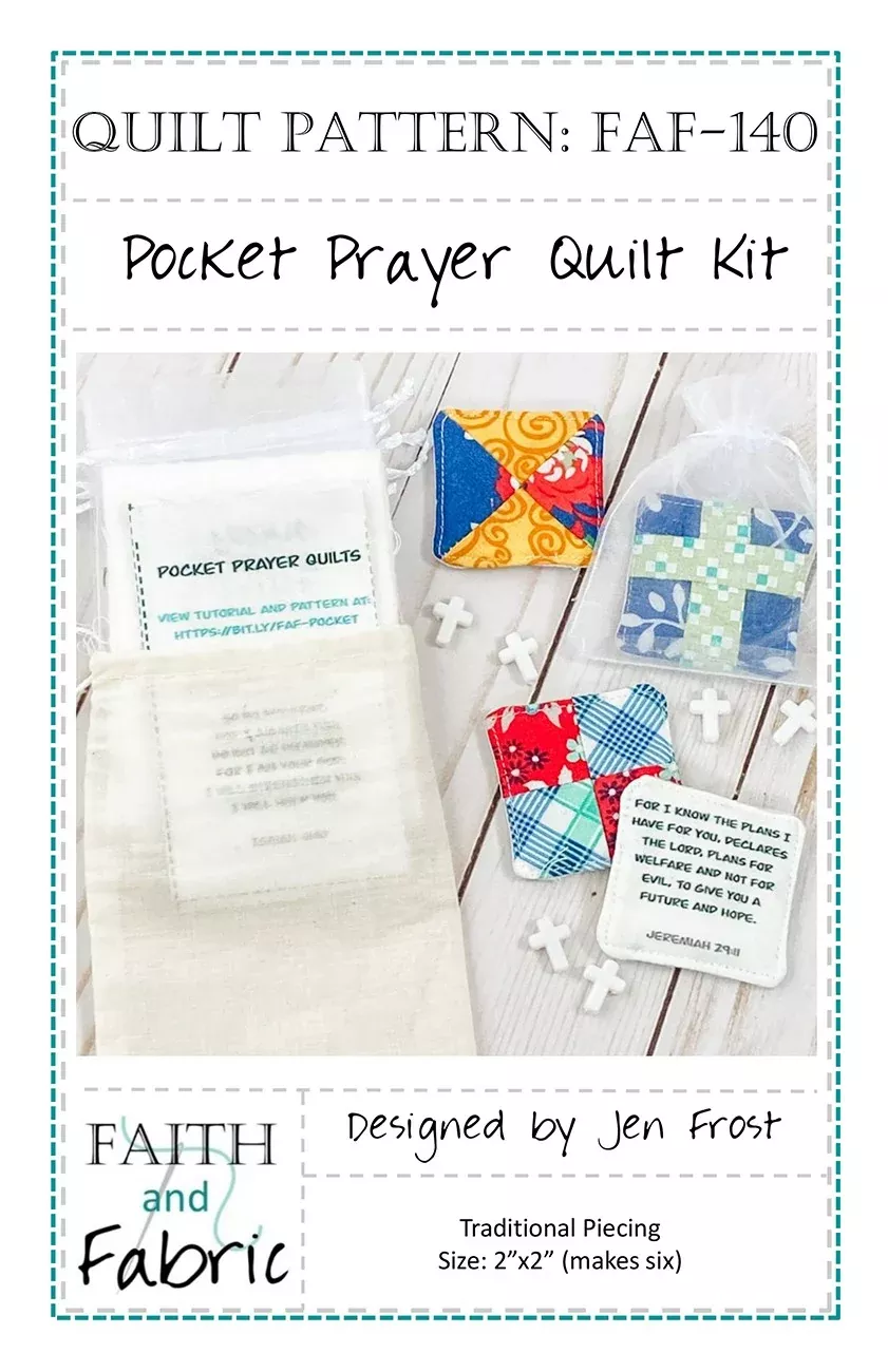 Pocket Prayer Quilt Kit