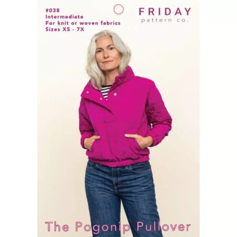 Pogonip Pullover Pattern - sizes xs-7x