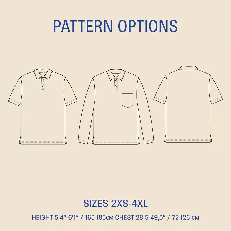 Polo shirt Sewing Pattern