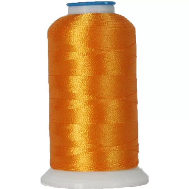 Polyester Embroidery Thread No. 478 – Orange Yellow – 1000M