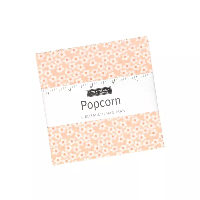 Popcorn 5-Inch Charm Pack by Elizabeth Hartman for Moda, 42 pieces (Preorder)