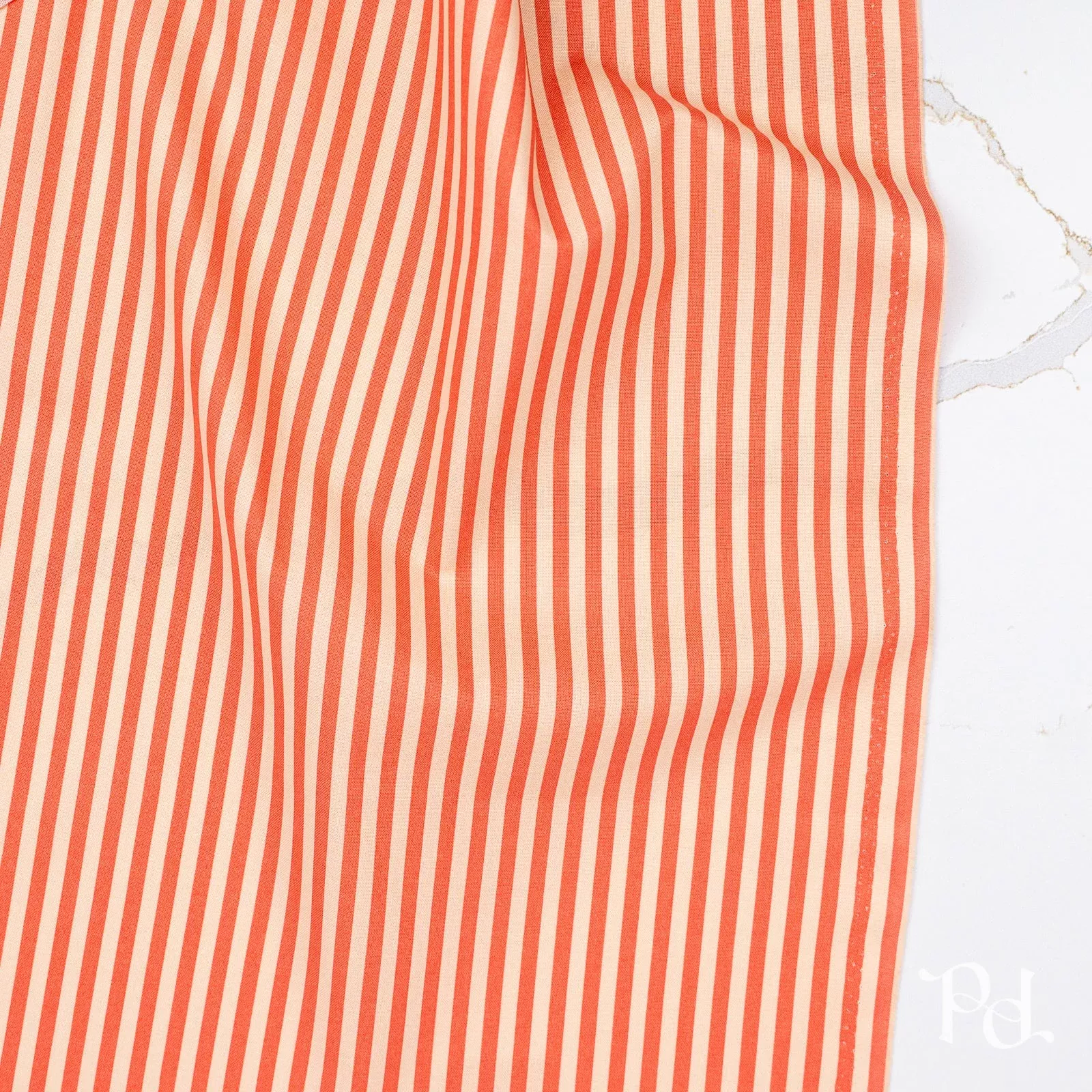 Popcorn Stripe in Coral – by Elizabeth Hartman for Moda (Preorder)