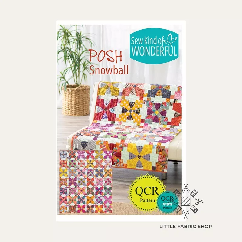 Posh Snowball Quilt | Quilt Pattern