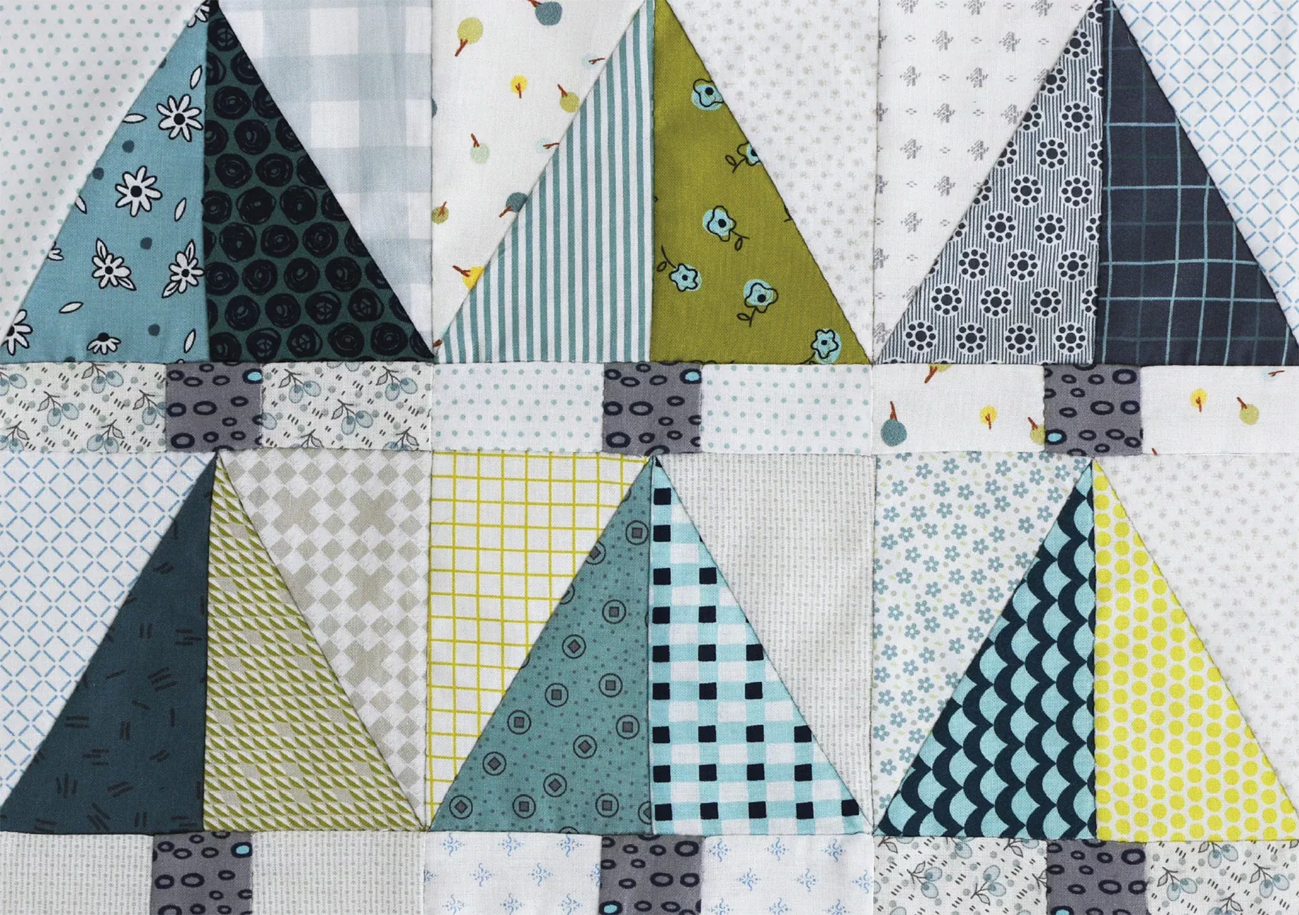 Postcard Project #18 Half Rectangle Triangles