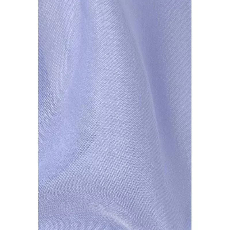 Powder Blue Silk Organza Fabric