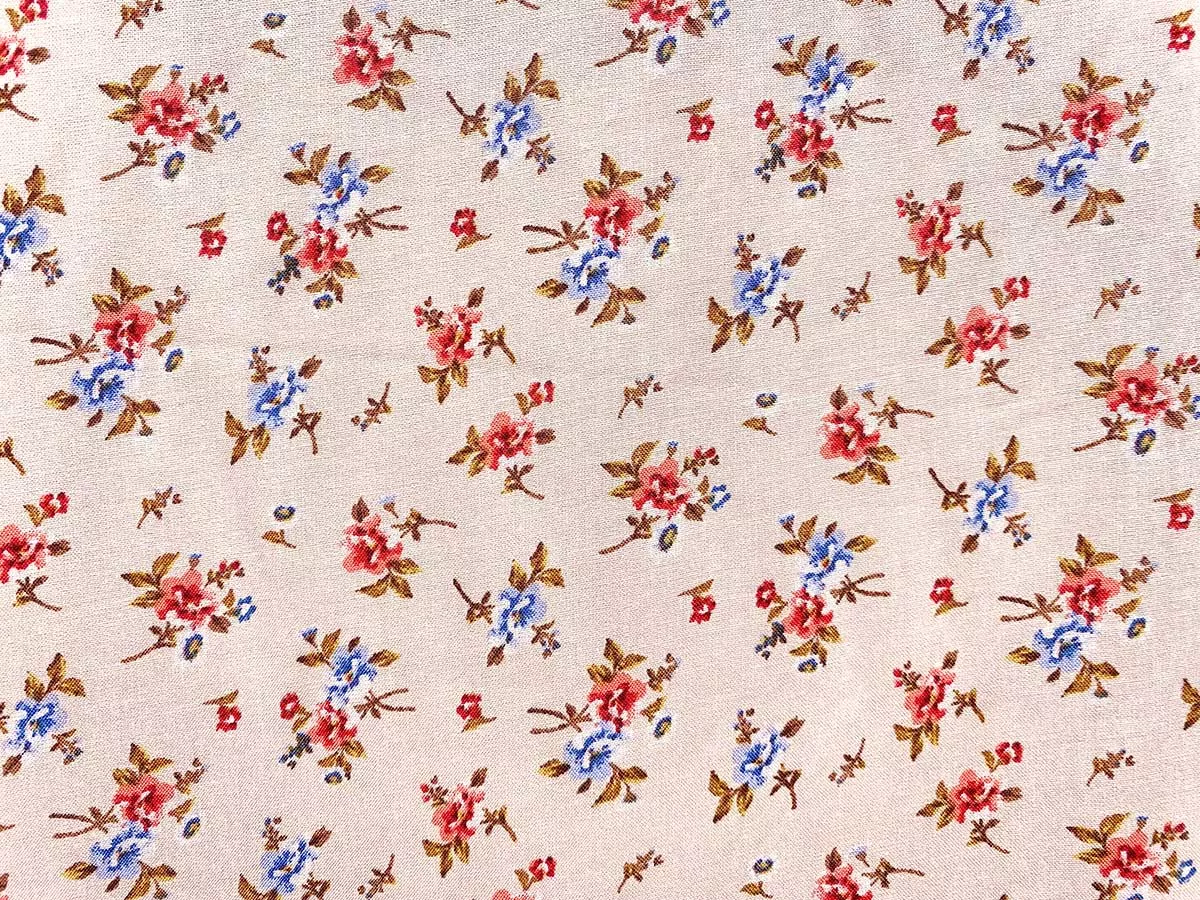 PPC248-29 Sweet Nothings - Tiny Floral on Rayon Challis Fabric