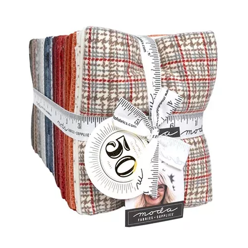 Prairie Gatherings Flannel Fat Quarter Bundle |Primitive Gatherings | Moda Fabrics | 49310ABF | Sold As A Bundle