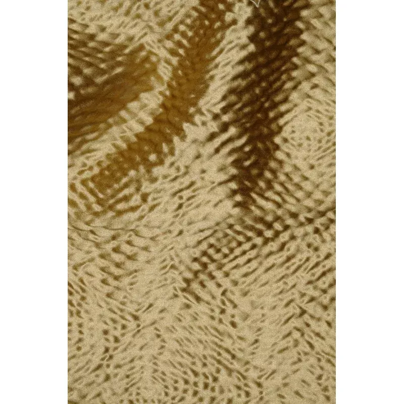 Prairie Sand Silk Hammered Satin Jacquard Fabric