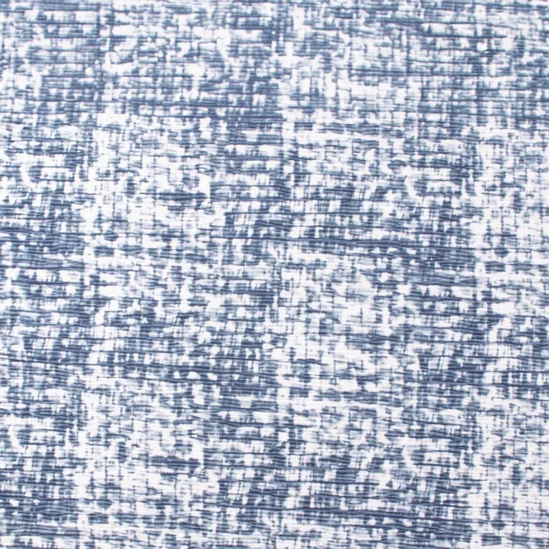 Printed Crinkled Velvet – LOUNGING – 003 – Blue