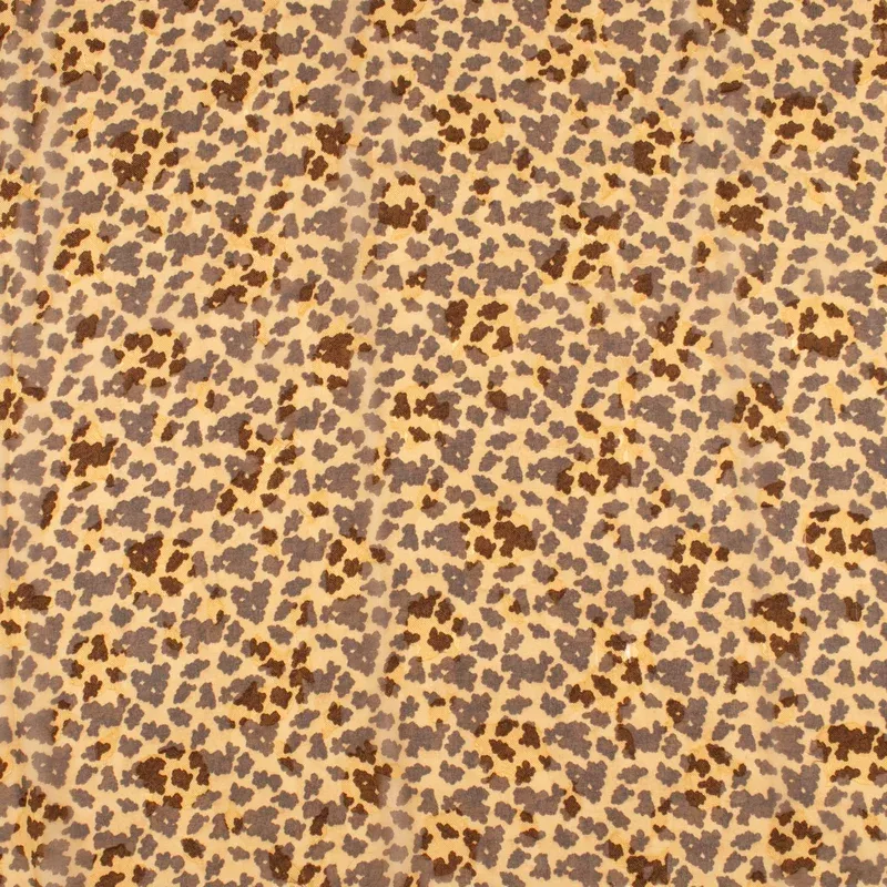Printed Dobby Jacquard Chiffon – TANIA – 014 – Fawn