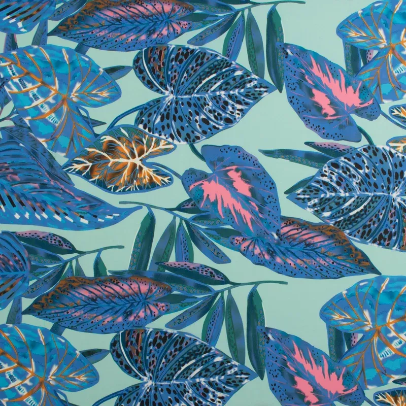 Printed Georgette Coordinates – HARMONY – 003 – Aqua