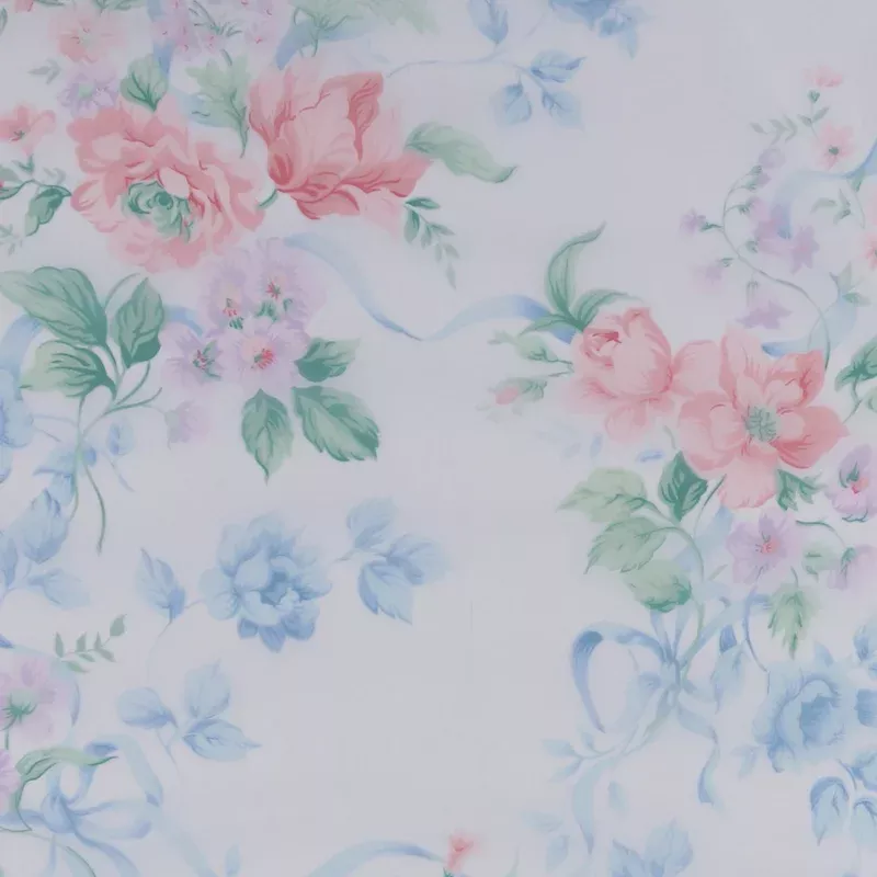 Printed Organza – ELEGANZA – 003 – White
