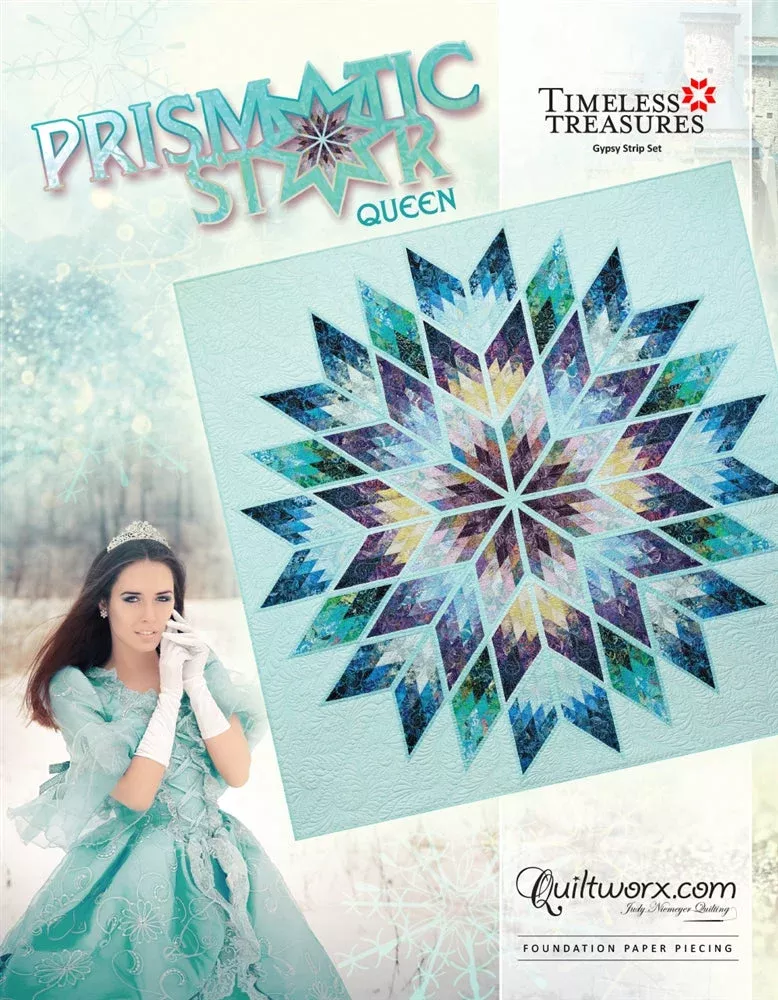 Prismatic Star Quilt Pattern – Quiltworx – JNQ00252P1 (Preorder)