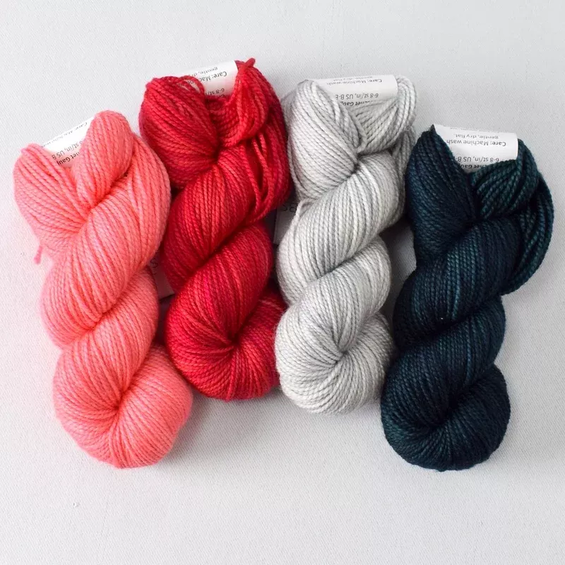 Professor Fungi 4-Toe Set: Dahlia, Lady Bug, Kuma, and Deep Harbor – Gnome Set – Wild Iris